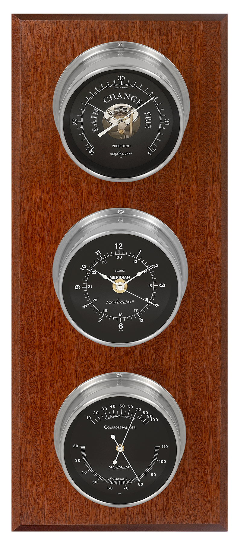 Fishing Barometer, Indoor Outdoor Weather Barometric Pressure Gauge for The  Home, Analog Barometer Weather Station Instruments